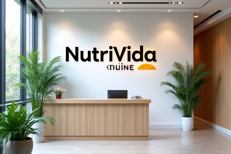 Oficina moderna de NutriVida Online